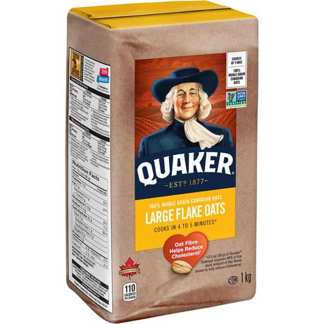 Quaker Large Flake Oats | Walmart.ca