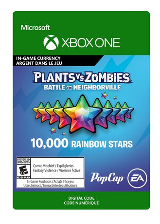 Electronic Arts Xbox One Plants Vs. Zombies: Battle For Neighborville: 10000 Rainbow Stars [Download]