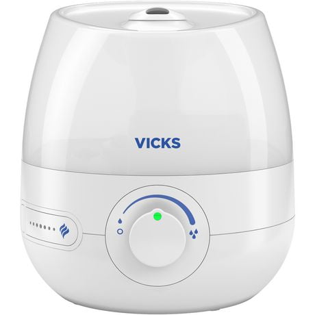 Vicks VUL525C Mini FilterFree Ultrasonic Cool Mist Humidifier, Major comfort, mini size