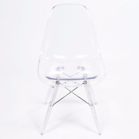 Nicer Furniture Eames Clear Legs Chair | Walmart Canada