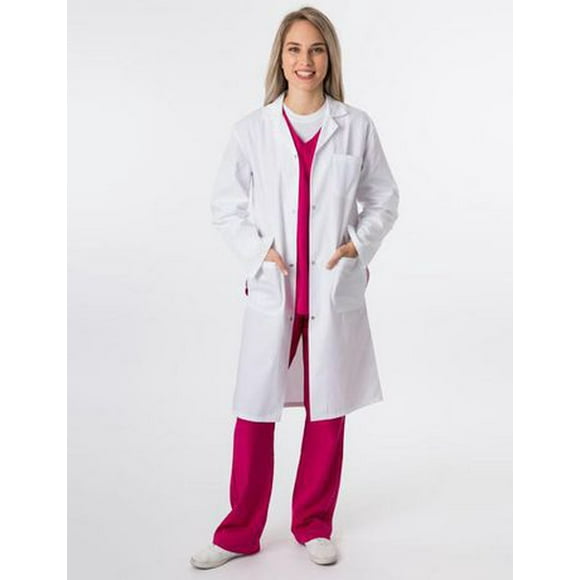 Greentown Canada Scrubs 4500 Blouse de laboratoire blanche unisexe