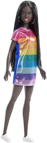 barbie fashionista rainbow