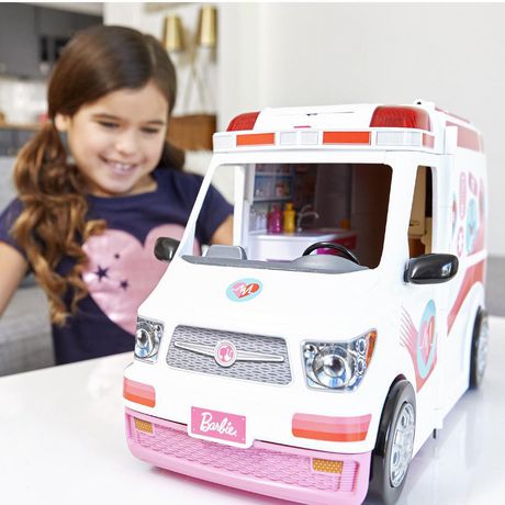the barbie ambulance