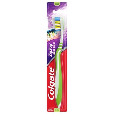 Colgate Zigzag Toothbrush, Medium - Walmart.ca