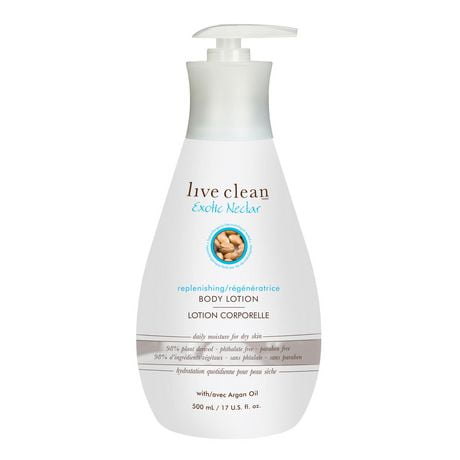 live clean argan oil lotion