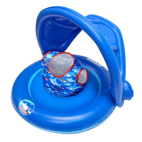 Bateau 2 En 1 Pour Bebe Avec Pare Soleil Et Bouee De Swimschoolmd Pour Garcons Walmart Canada
