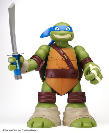 24 inch leonardo ninja turtle playset