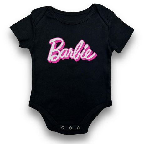 BARBIE short sleeve Baby bodysuit. 
