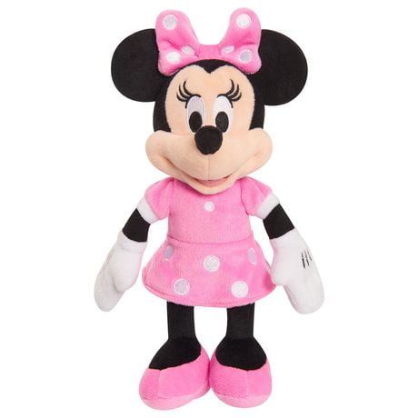 Disney Mickey & Minnie Mickey Mouse Clubhouse Bean Minnie in Pink Plush Toy