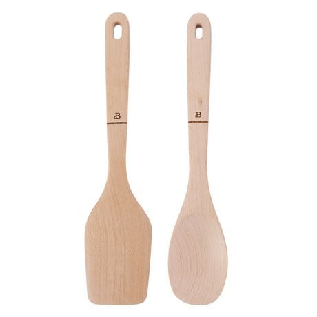 Beautiful Wood Spoon and Turner Set, Wood  Spoon and Turner Set