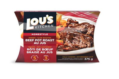 Lou's Kitchen Homestyle Beef Pot Roast Au Jus | Walmart Canada