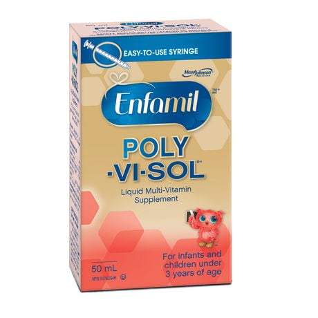 Enfamil® POLY-VI-SOL® Liquid Multi-Vitamin Supplement, 50mL