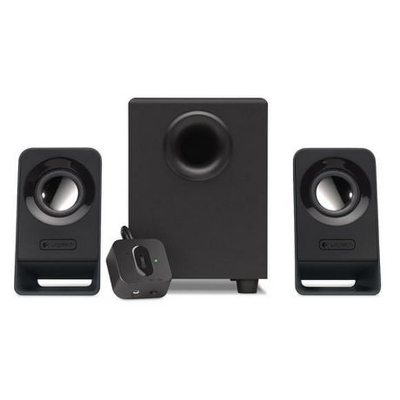 Logitech Z213 Multimedia Speakers with Subwoofer, Compact design