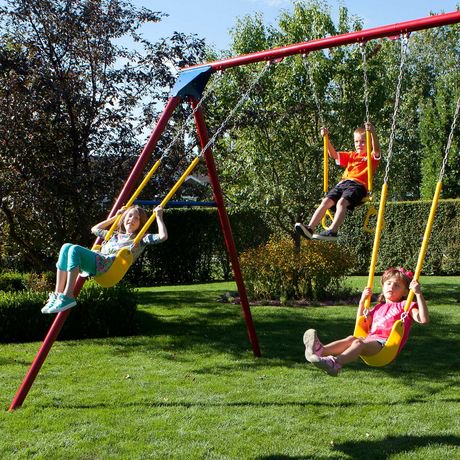 Lifetime 10' Primary Swing Set | Walmart.ca