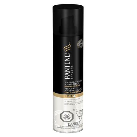 Pantene Pro-V Stylers Anti-Humidity Maximum Hold Hair Spray | Walmart ...