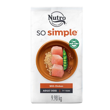 Nutro So Simple Chicken Adult Dry Dog Food, 1.81-9.98kg - Walmart.ca