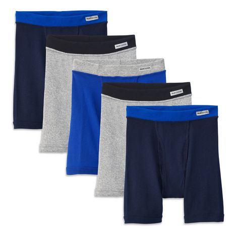 Fruit of the Loom Boys Covered Waistband Boxer Brief, 5-Pack | Walmart ...