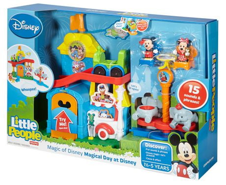 Fisher-price Little People Magic Of Disney Magical Day At Disney 