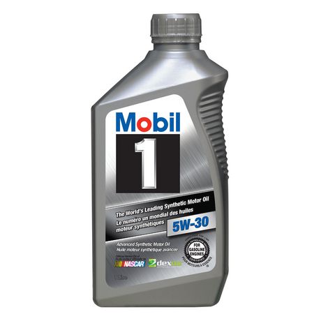 Mobil 1 Full Synthetic Engine Oil 5w 30 1 L Walmart Canada