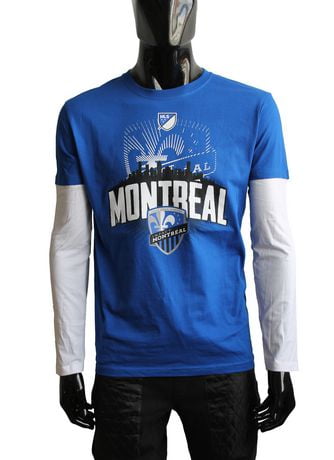 Major League Soccer Montreal Impact Men's Long Sleeve T-shirt | Walmart Canada