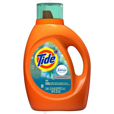 Tide Plus Febreze Freshness Botanical Rain He Turbo Clean Liquid 