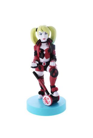 Exquisite Gaming Warner Bros: Harley Quinn Cable Guy Original Controller  and Phone Holder 