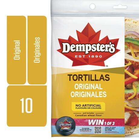 Dempster’s® Original Large Tortillas, 610 g