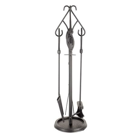 Pleasant Hearth 666 Gothic 5 Piece Fireplace Toolset