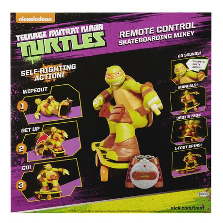 tmnt remote control skateboarding mikey