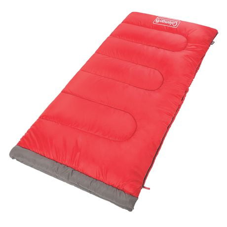 coleman orange sleeping bag