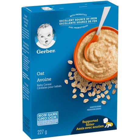 Gerber Stage 1 Oat Baby Cereal 227 G Walmart Canada