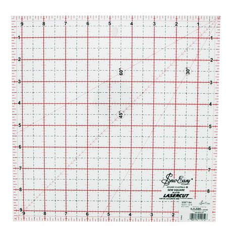 Sew Easy Square Ruler | Walmart Canada