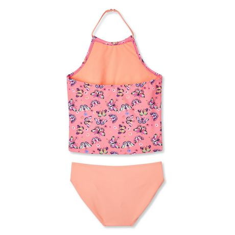 girls ruffle tankini