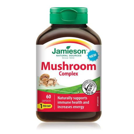 Jamieson Mushroom Complex Capsules, 60 Capsules