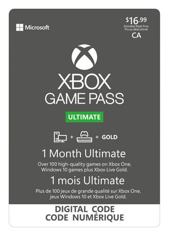 normal price game pass ultimate monthly