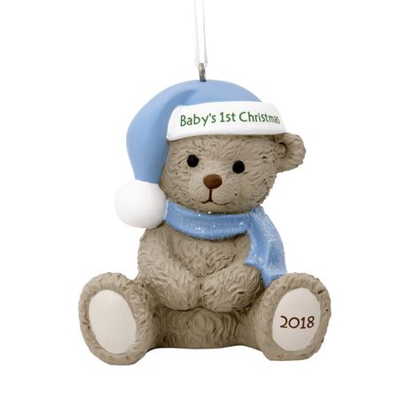 christmas baby ornament hallmark boy