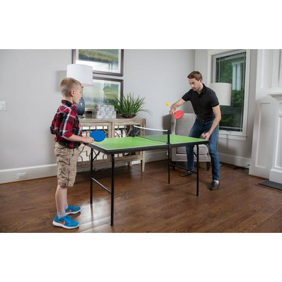 JOOLA Connect Light Green Magnetic Modular Table Tennis Table