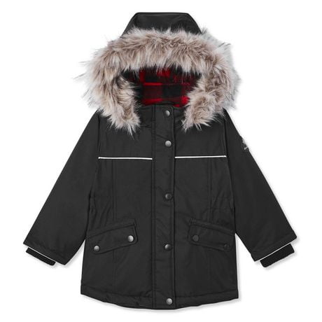 Canadiana Toddler Girls' Hooded Parka | Walmart Canada