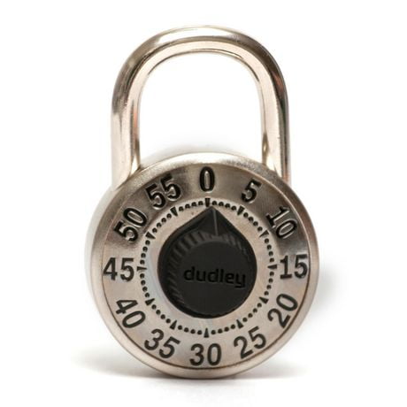 Dudley Combination Lock #DYRP7SP, 50mm., School Standard