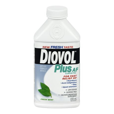 DIOVOL® Plus AF (aluminum free) Fresh Mint Liquid 350ML | Walmart.ca