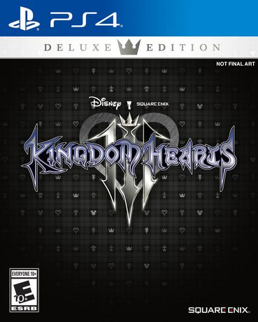 kingdom hearts 3 deluxe edition, square enix, ps4