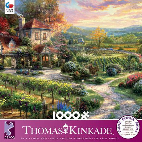 Ceaco – Thomas Kinkade: Wine Country Puzzle (1000 pc) | Walmart Canada