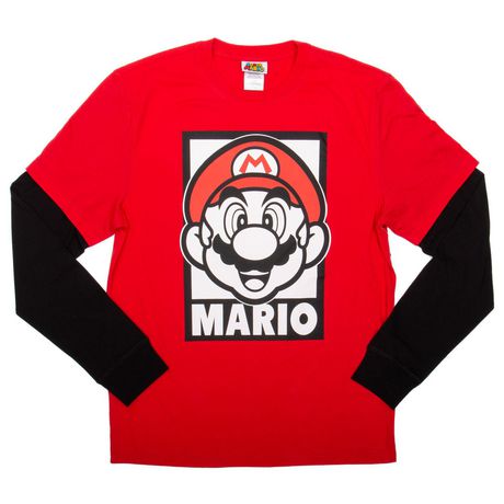 Mario Men's Long Sleeve T-Shirt - Walmart.ca