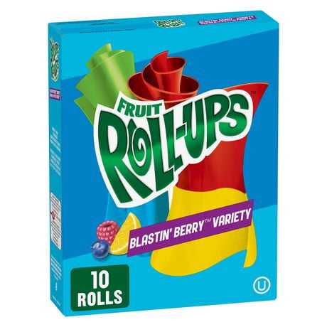 Betty Crocker Fruit Roll Ups Berry Fruit Flavoured Snacks 