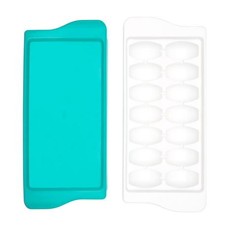 OXO Tot - Baby Food Freezer Tray - Freezer Storage Containers - Great for Portioning, Storing and Freezing Baby Food - Mealtime - Teal