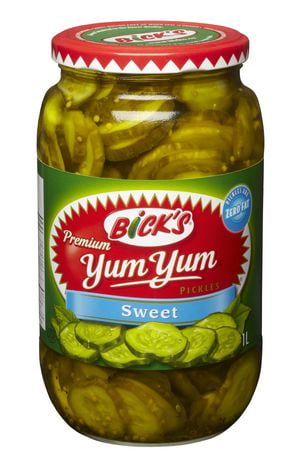 Bick's Yum Yum Sweet Pickles 1L | Walmart Canada