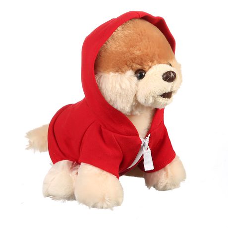 Gund World's Cutest Dog Boo Red Jacket Stuffed Animal Plush 9" 