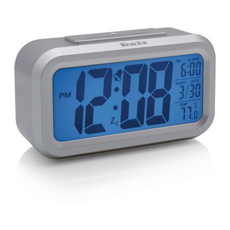 Westclox Lcd Digital Alarm Clock With, How To Open A Westclox Alarm Clock