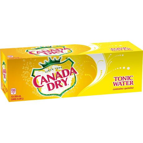 Canada Dry® Tonic Water 355 mL Cans, 12 Pack | Walmart Canada
