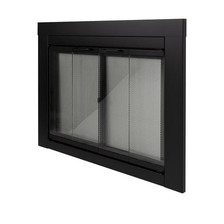 Pleasant Hearth Ascot Glass Firescreen Black Small Canada - Pleasant Hearth At 1000 Ascot Fireplace Glass Door Black Small Pleasant Hearth Ascot Glass Firescreen Black Small Canada - Pleasant Hearth At 1000 Ascot Fireplace Glass Door Black Small